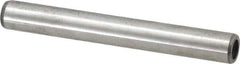 Value Collection - 10mm Diam x 80mm Pin Length Alloy Steel Pull Out Dowel Pin - C 57-63 Hardness, 1 Rounded & 1 Threaded End - Exact Tool & Supply