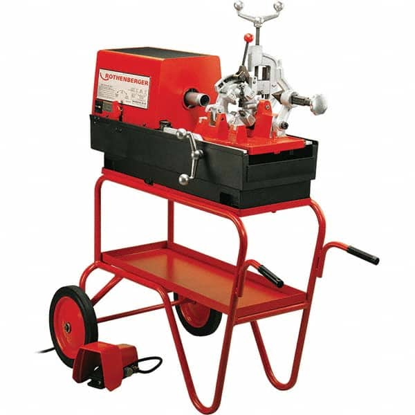 Rothenberger - Pipe Threading Machines Maximum Pipe Size Capacity (Inch): 2 Minimum Pipe Size Capacity (Inch): 1/8 - Exact Tool & Supply