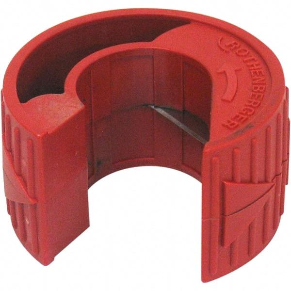 Rothenberger - 3/4" Pipe Capacity, Pipe Cutter - Cuts Plastic, PVC, CPVC, 2" OAL - Exact Tool & Supply