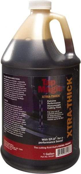 Tap Magic - Tap Magic Xtra-Thick, 1 Gal Bottle Cutting Fluid - Semisynthetic - Exact Tool & Supply