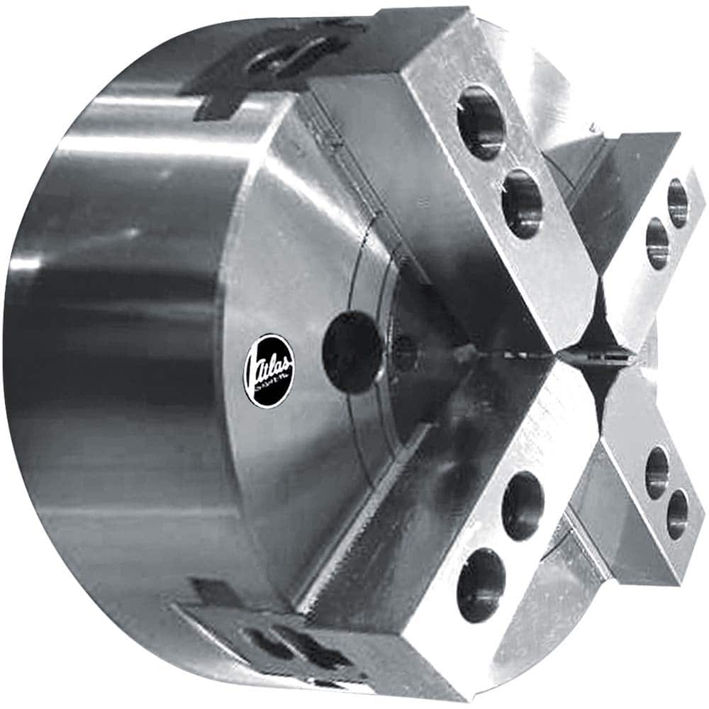 Atlas Workholding - 4 Jaw 12" Diam A-6 Lathe Chuck - Exact Tool & Supply