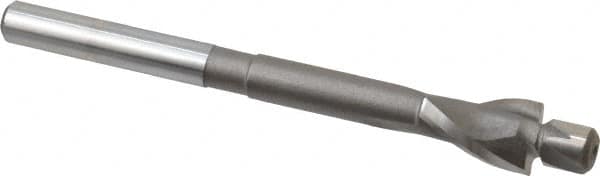 Weldon - 1/4" Socket Head Cap Screw Compatible, High Speed Steel, Solid Pilot Counterbore - Exact Tool & Supply