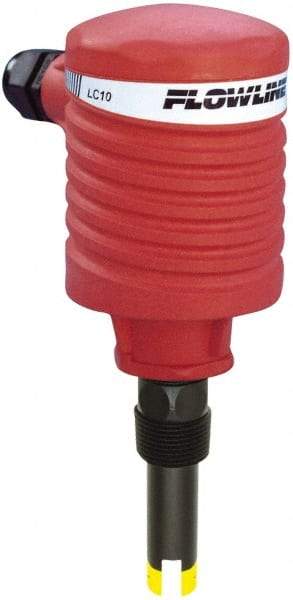 Flowline - 3/4" Thread, 150 Max psi, 176°F Max, Liquid Level Ultrasonic Switch & Controller - High or Low Alarms, SPDT Switch Logic - Exact Tool & Supply