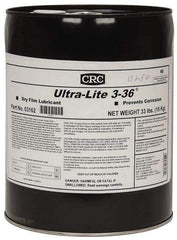 CRC - 5 Gal Pail Dry Film Lubricant - Amber, -40°F to 300°F, Food Grade - Exact Tool & Supply