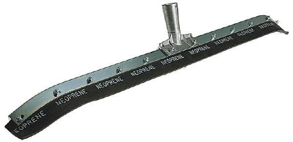 Weiler - 36" Rubber Blade Floor Squeegee - Black - Exact Tool & Supply