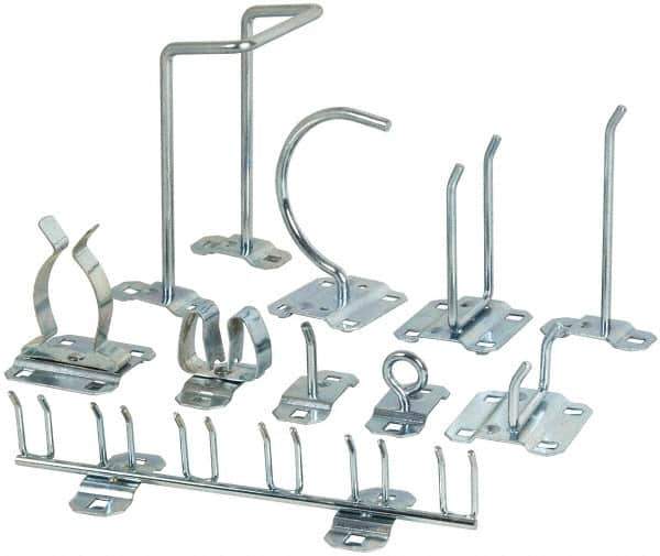 Triton - Pegboard Hook Set - Steel - Exact Tool & Supply