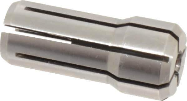 Accupro - 5/32 Inch, Series DA200 Double Angle Collet - 1.193 Inch Overall Length, 0.539 Inch Overall Diameter - Exact Tool & Supply