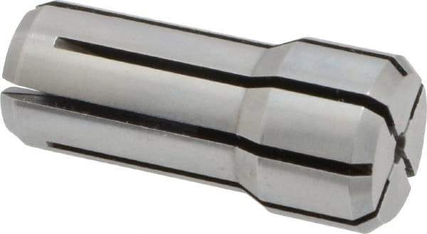 Accupro - 1/16 Inch, Series DA200 Double Angle Collet - 1.193 Inch Overall Length, 0.539 Inch Overall Diameter - Exact Tool & Supply