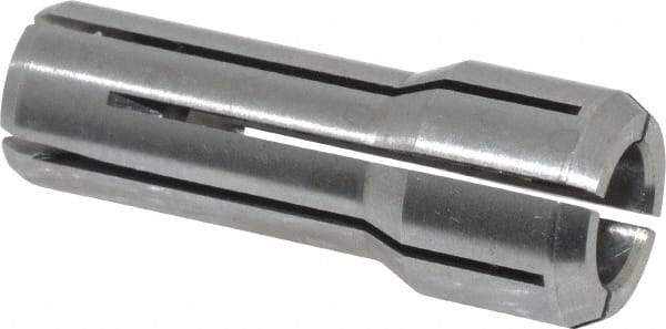 Accupro - 7/32 Inch, Series DA300 Double Angle Collet - 1 Inch Overall Length, 3/8 Inch Overall Diameter - Exact Tool & Supply