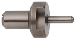 Gibraltar - 0.2964" Nose Diam, 7/16" Nose Length, 5/8" Collar Diam, Slip Fit Round Straight Locating Pin - Low Carbon Steel, 5/16" Tail Diam, 1-3/16" OAL, +0.0000" Tolerance - Exact Tool & Supply