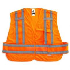 8244PSV M/L ORG PUBLIC SAFETY VEST - Exact Tool & Supply