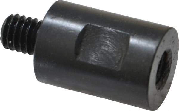 Kurt - 1 Piece Vise Work Stop Spacer - Steel, 1" Long, 3/4" Wide - Exact Tool & Supply