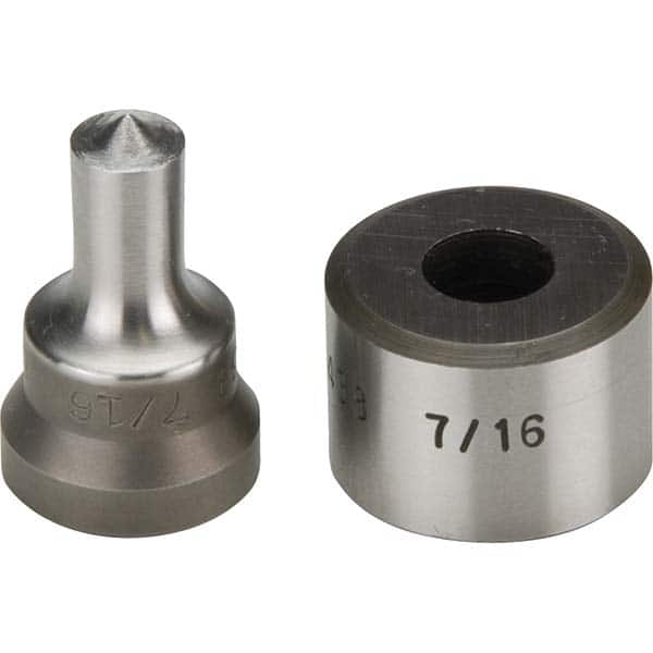 Enerpac - Hydraulic Punch Press Dies & Punches Type: Round Punch Diameter (mm): 11.10 - Exact Tool & Supply
