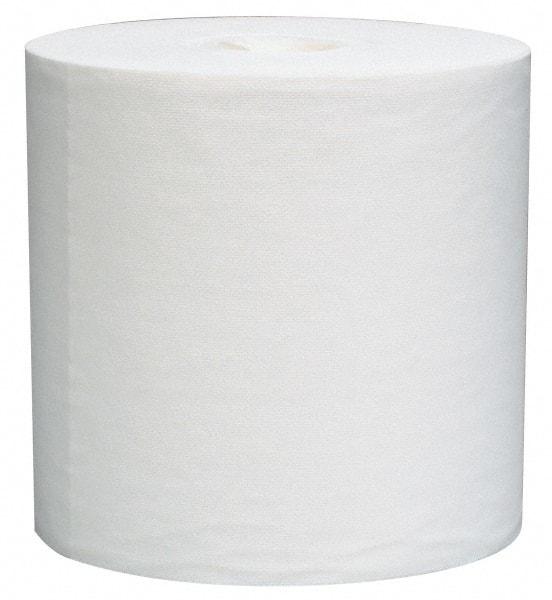 WypAll - L40 Dry General Purpose Wipes - Jumbo Roll, 13-3/8" x 12-1/2" Sheet Size, White - Exact Tool & Supply