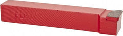 Interstate - 1/2 x 1/2" Shank, Offset End Cutting Single Point Tool Bit - FL-8, Grade C2 - Exact Tool & Supply