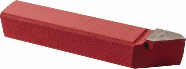 Interstate - 3/8 x 3/8" Shank, Offset Threading Single Point Tool Bit - ER-6, Grade C2 - Exact Tool & Supply