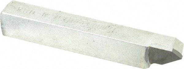 Interstate - 1/2 x 1/2" Shank, Offset Threading Single Point Tool Bit - ER-8, Grade C2 - Exact Tool & Supply