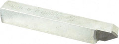 Interstate - 1/2 x 1/2" Shank, Offset Threading Single Point Tool Bit - ER-8, Grade C2 - Exact Tool & Supply
