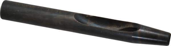 Made in USA - 9/32" Hollow Punch - 4" OAL, Steel - Exact Tool & Supply
