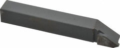 Interstate - 1/2 x 1/2" Shank, Offset Threading Single Point Tool Bit - EL-8, Grade C2 - Exact Tool & Supply