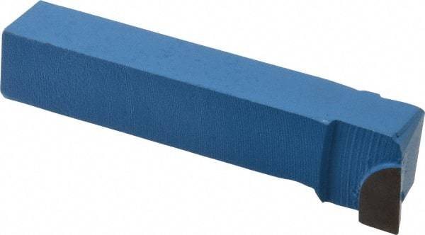 Interstate - 3/4 x 3/4" Shank, Offset End Cutting Single Point Tool Bit - FL-12, Grade C6 - Exact Tool & Supply