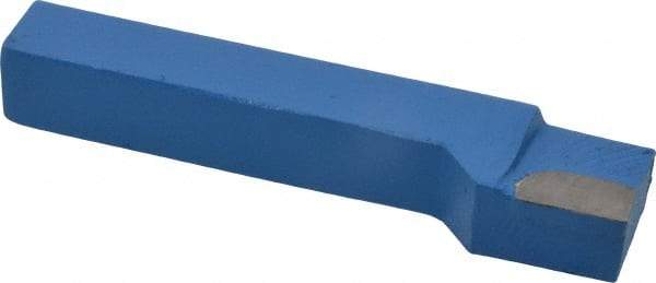 Interstate - 1/2 x 1/2" Shank, Offset Side Cutting Single Point Tool Bit - GL-8, Grade C6 - Exact Tool & Supply