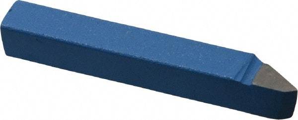 Interstate - 5/16 x 5/16" Shank, Offset Threading Single Point Tool Bit - EL-5, Grade C6 - Exact Tool & Supply