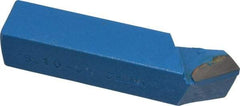 Interstate - 5/8 x 5/8" Shank, Square Shank Boring Single Point Tool Bit - TSC-10, Grade C6 - Exact Tool & Supply