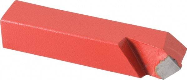 Interstate - 1/2 x 1/2" Shank, Square Shank Boring Single Point Tool Bit - TSE-8, Grade C2 - Exact Tool & Supply