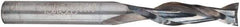 Freud - 1/4" Cutting Diam x 1" Length of Cut, 2 Flute, Upcut Spiral Router Bit - Solid Carbide, 2-1/2" OAL x 1/4" Shank Diam, Cut-Out - Exact Tool & Supply