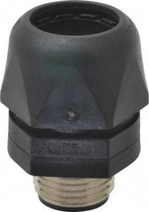 Murrplastik - 1/2" Trade, Nylon Compression Straight Liquidtight Conduit Connector - Noninsulated - Exact Tool & Supply