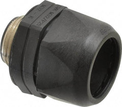 Murrplastik - 1" Trade, Nylon Compression Straight Liquidtight Conduit Connector - Noninsulated - Exact Tool & Supply