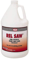 Relton - Rel Saw, 1 Gal Bottle Sawing Fluid - Semisynthetic, For Cleaning - Exact Tool & Supply
