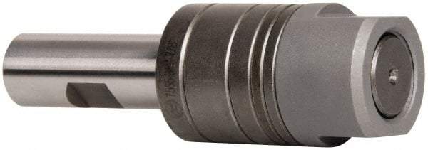Interstate - 7/8" Diam Milling Machine Arbor - Stub Style, Straight Shank, 3/4" Shank Diam, 111.9mm OAL - Exact Tool & Supply