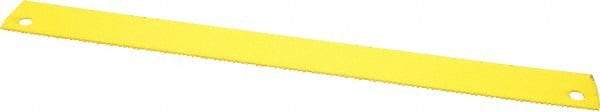 Starrett - 12" Long, 10 Teeth per Inch, Bi-Metal Power Hacksaw Blade - Toothed Edge, 1-1/8" Wide x 0.05" Thick - Exact Tool & Supply
