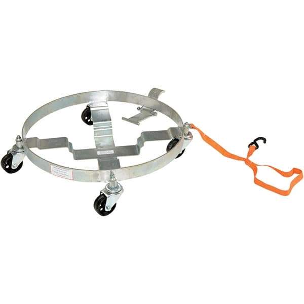 Vestil - 1,200 Lb Load Capacity, Drum Dolly - Exact Tool & Supply