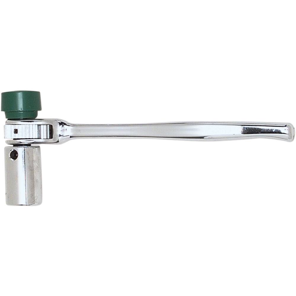 Wright Tool & Forge - Ratchets; Tool Type: Scaffold Ratchet ; Drive Size (Inch): 1/2 ; Head Shape: Pear ; Head Features: Reversible ; Finish/Coating: Full Polish Chrome ; Overall Length (Inch): 10-1/2 - Exact Tool & Supply