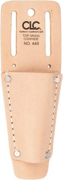 CLC - 1 Pocket Knife Holster - Leather, Tan - Exact Tool & Supply