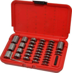SPI - 36 Piece, 0.05 to 1", Steel Spacer Block Set - Round, 0.0001" Tolerance - Exact Tool & Supply