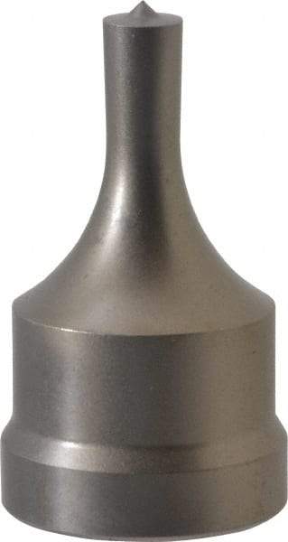 Cleveland Steel Tool - 5/16 Inch Diameter Round Ironworker Punch - 1-1/32 Inch Body Diameter, 1-5/32 Inch Head Diameter, 1-15/16 Inch Overall Length - Exact Tool & Supply