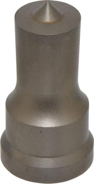 Cleveland Steel Tool - 15/16 Inch Diameter Round Ironworker Punch - 1-7/32 Inch Body Diameter, 1-3/8 Inch Head Diameter, 2-3/8 Inch Overall Length - Exact Tool & Supply