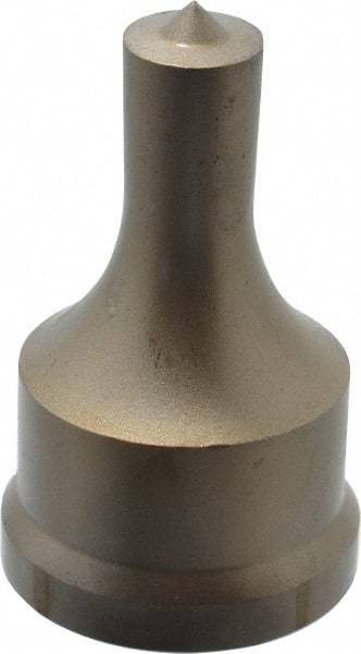 Cleveland Steel Tool - 5/8 Inch Diameter Round Ironworker Punch - 1-17/32 Inch Body Diameter, 1-11/16 Inch Head Diameter, 2-11/16 Inch Overall Length - Exact Tool & Supply