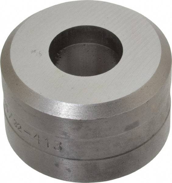 Cleveland Steel Tool - 25/32 Inch Diameter Round Ironworker Die - 1-13/16 Inch Head Diameter, 1-1/8 Inch Head Height - Exact Tool & Supply