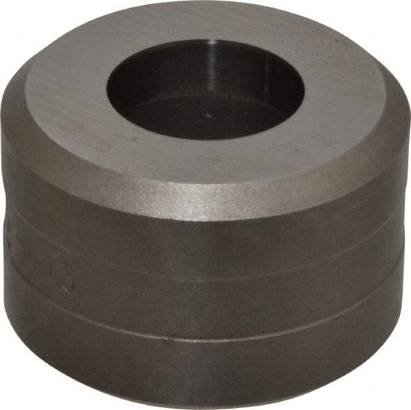 Cleveland Steel Tool - 7/8 Inch Diameter Round Ironworker Die - 1-13/16 Inch Head Diameter, 1-1/8 Inch Head Height - Exact Tool & Supply