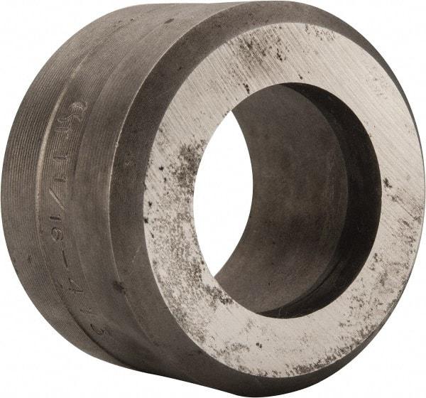 Cleveland Steel Tool - 1-1/16 Inch Diameter Round Ironworker Die - 1-13/16 Inch Head Diameter, 1-1/8 Inch Head Height - Exact Tool & Supply