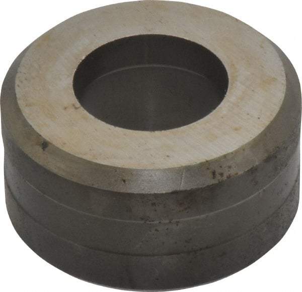 Cleveland Steel Tool - 1-1/32 Inch Diameter Round Ironworker Die - 2 Inch Head Diameter, 1 Inch Head Height - Exact Tool & Supply