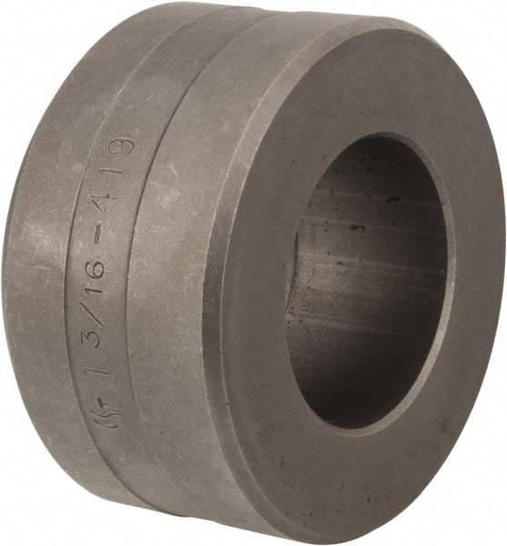 Cleveland Steel Tool - 1-3/16 Inch Diameter Round Ironworker Die - 2-3/8 Inch Head Diameter, 1-1/4 Inch Head Height - Exact Tool & Supply