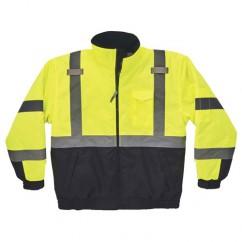 8377 4XL LIME QUILTED BOMBER JACKET - Exact Tool & Supply
