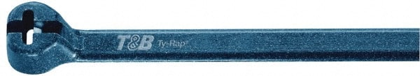 Thomas & Betts - 13.4" Long Blue Nylon Standard Cable Tie - Exact Tool & Supply