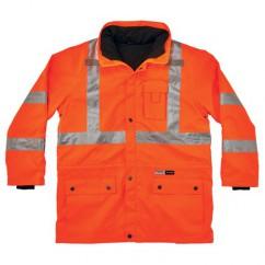 8385 M ORANGE 4-IN-1 JACKET - Exact Tool & Supply